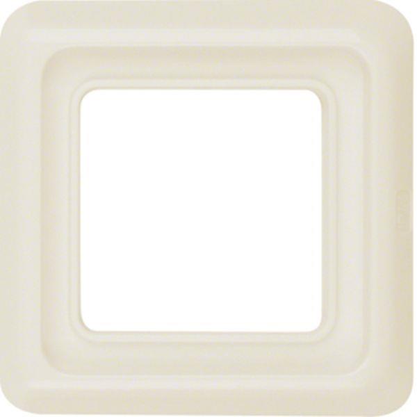 Berker Rahmen 1fach mit Dichtung UP IP44 weiß