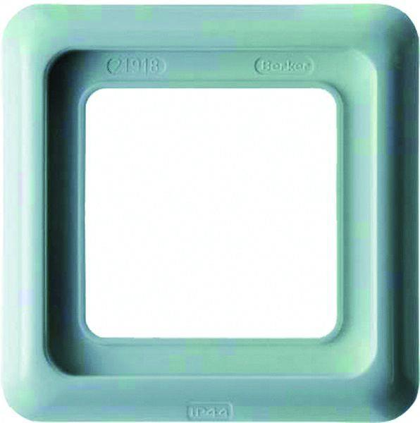 Berker Rahmen 2fach mit Dichtung UP IP44 weiß