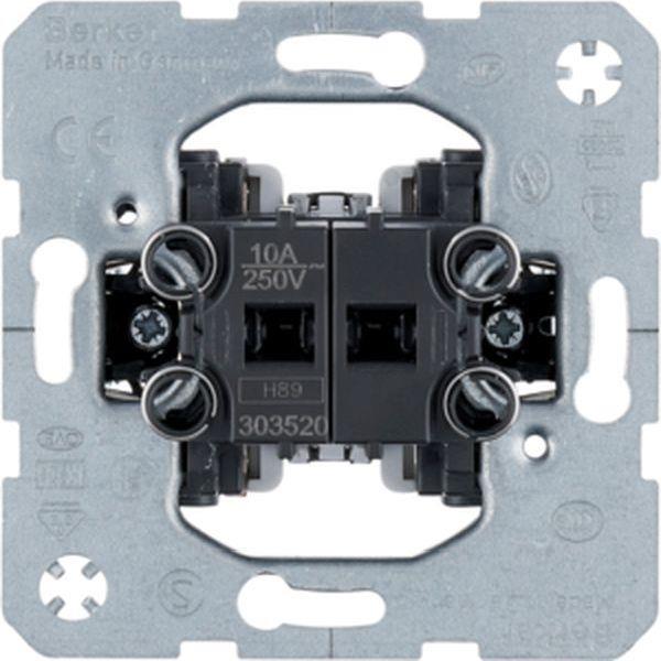 Berker Jalousie-Wippenschalter, Unterputz, Modul-Einsätze, für Jalousiesteuerun Berker Jalousie-Wippenschalter, Unterputz, Modul-Einsätze, für Jalousiesteuerun
