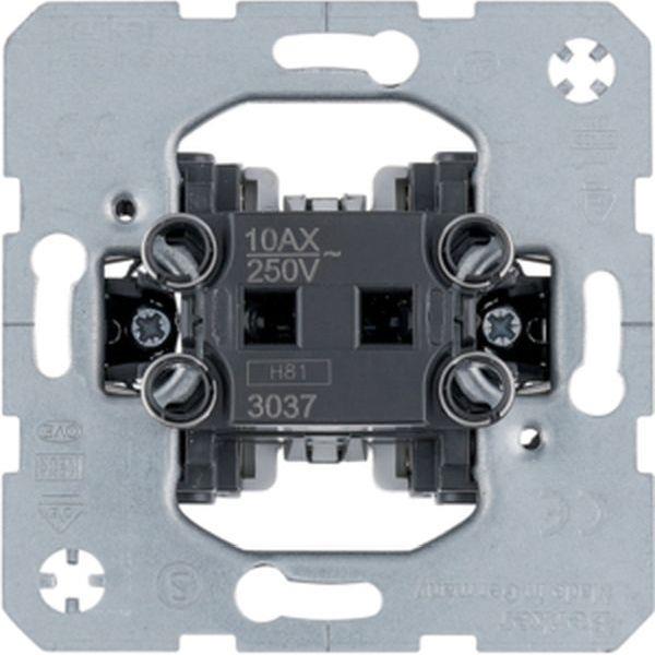 Berker Kreuzschalter, Wippschalter-Einsatz, Unterputz, 10A/250V, IP20 Berker Kreuzschalter, Wippschalter-Einsatz, Unterputz, 10A/250V, IP20