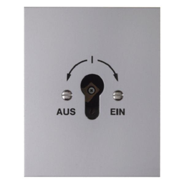 Berker Schlüsselschalter UP für Profil-Halbzy