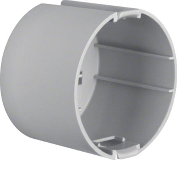 Berker Einbaudose Integro tief grau Ø 49 mm