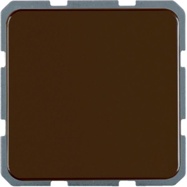 Berker Steckdose mit Klappd. WG UP IP44 braun