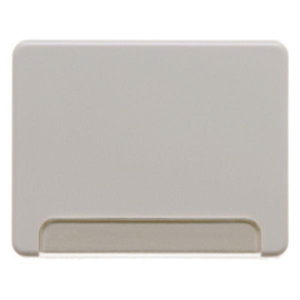 Berker Wippe mit Schriftleiste AP weiß