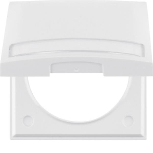 Berker Rahmen 1f m KD u BF ITG Flow pw glänzend