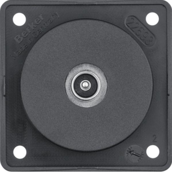Berker Antennen Verbinderdose TV ITG Eins. schw