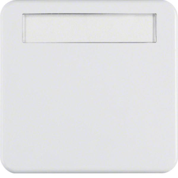 Berker Wippe mit Schriftleiste WG-UP IP44 p-w