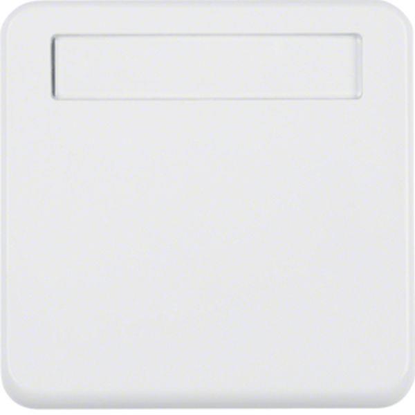 Berker Zwischenring mit Klappde Sl WG UP P-weiß