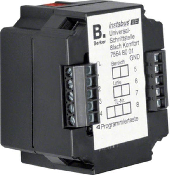 Berker Universalschnittstelle 8f Komf UP KNX sw
