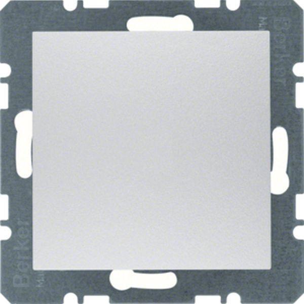 Berker Blindverschl. m ZS B.7 alu matt