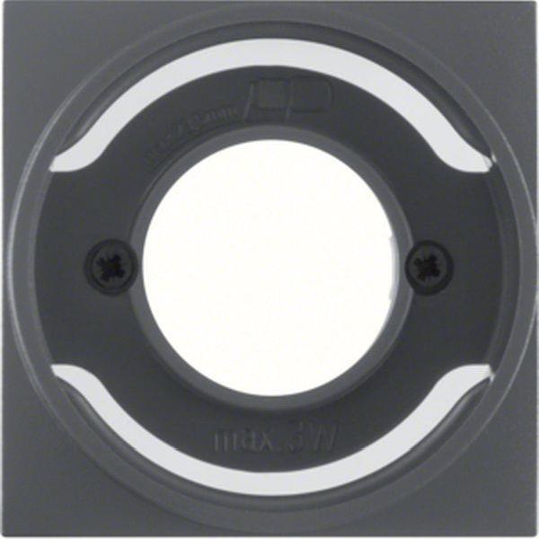 Berker Z-stück für Lichts E14 S.1/B.3/B.7 anth