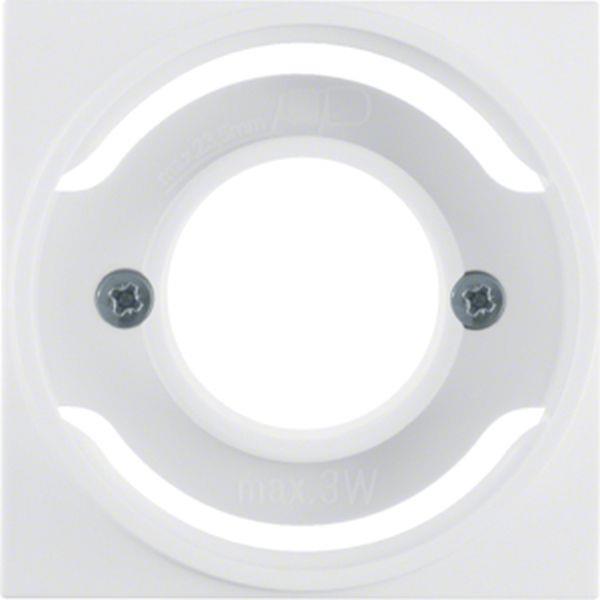 Berker Zentralstück für Lichts E14 S.1/B.3/7 pw