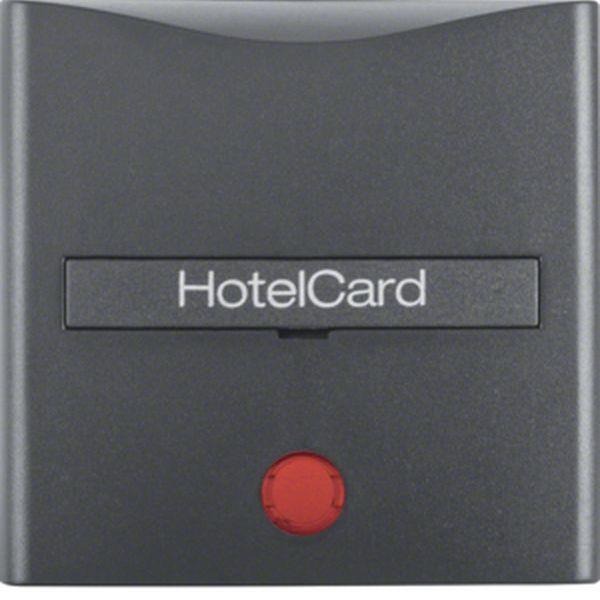 Berker Hotelcard-Schata m AD u rot Lins B3/7 an