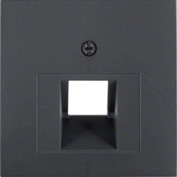 Berker Zentralstück f UAE Std. B.3/B.7 anth mat