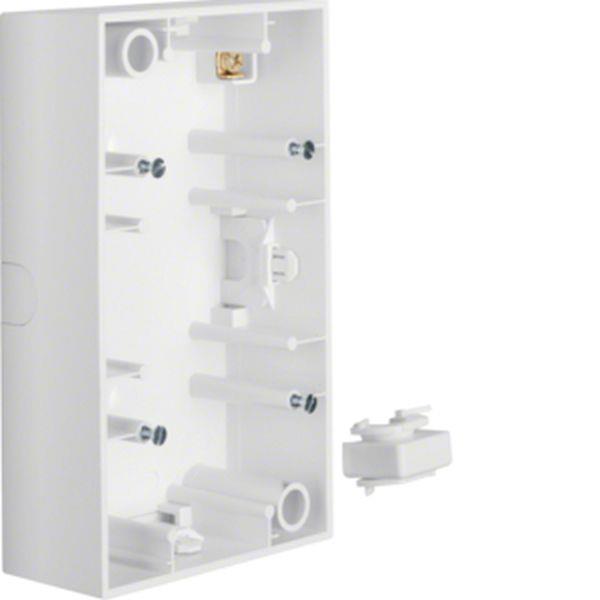 Berker Aufputz-Gehäuse 2fach B.3 polarweiß matt