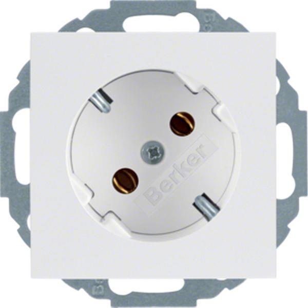 Berker Steckdose SCHUKO 45° S.1/B.3/B.7 pw