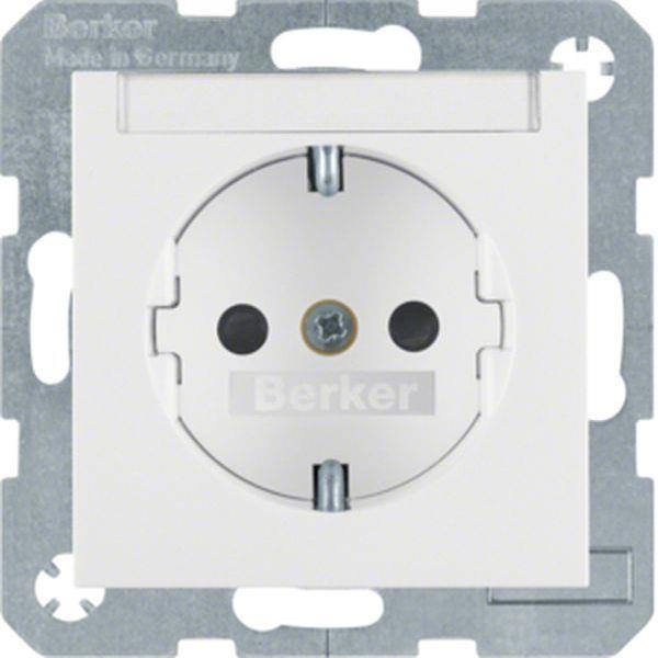 Berker Steckdose SCHUKO m BF erh BS S1/B3/7 pw Berker Steckdose SCHUKO m BF erh BS S1/B3/7 pw