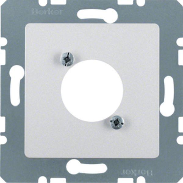 Berker Zentralplatte f XLR-Rundst.v D-S ZeP alu Berker Zentralplatte f XLR-Rundst.v D-S ZeP alu