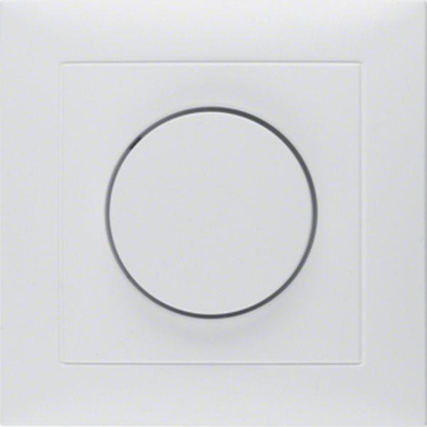 Berker Abdeckplatte m Knopf f D-Di S.1 pw