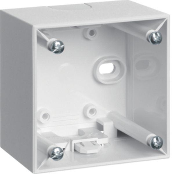 Berker Aufbau-Gehäuse 1f hoch ITG Flow/Pure pw