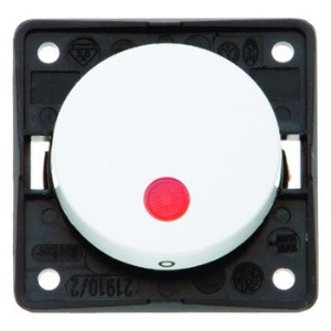 Berker Kontr.-Aussch. 2p Aufd., Flow/Pure, pw