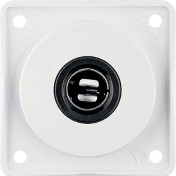Berker 12V Steckdose Integro polarweiß glänz.