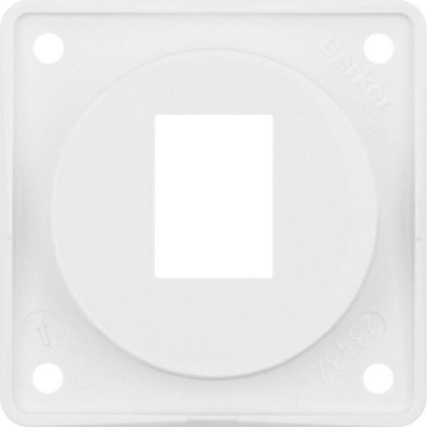Berker Tragplatte AMP Modu Jacks 1f ITG Eins pw