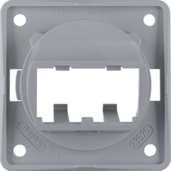 Berker Tragplatte 2 MINI-COM Module ITG Eins gr