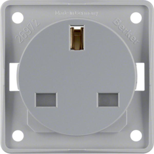 Berker Steckdose mit SK British Standard ITG gr