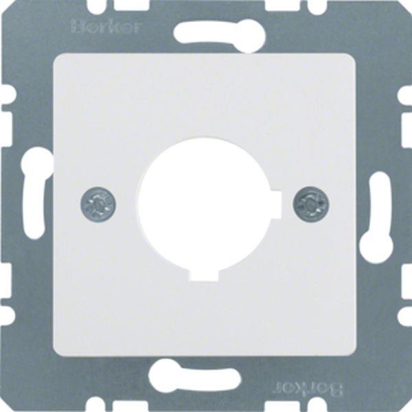 Berker Z-Platte f BG 22,5mm O Kr Zs pw hgl