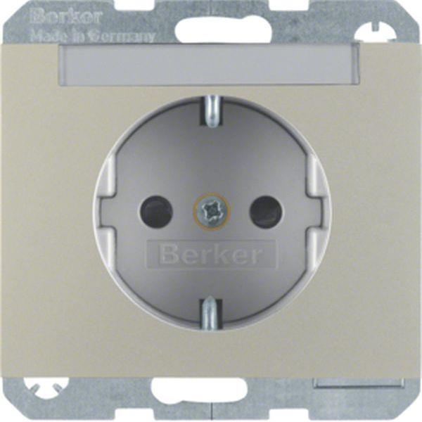 Berker Steckdose SCHUKO m BF u. erh.BS K.5 Es