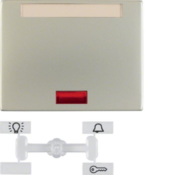 Berker Wippe m 5 beil. Linsen u BF K.5 Es rostf