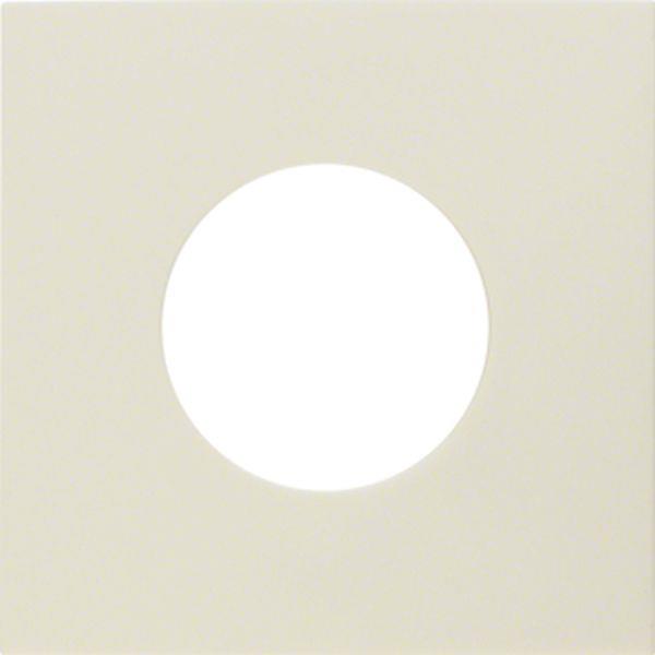 Berker Zentralstück f Druckt E10 S.1 weiß glä