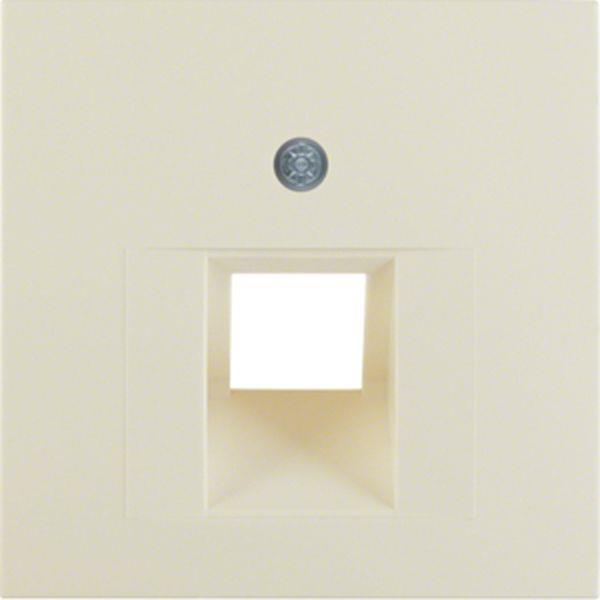 Berker Zentralstück f UAE Std. S.1 weiß glänz