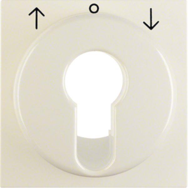 Berker Z-stück f Jal.-Schlüssels S.1/B.x weiß