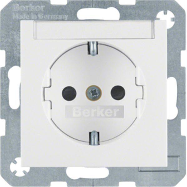 Berker Steckdose SCHUKO BSF erh BS S.1/B.x pw