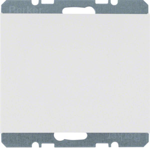 Berker Blindverschluss m Z.stück K.1 pw glänz