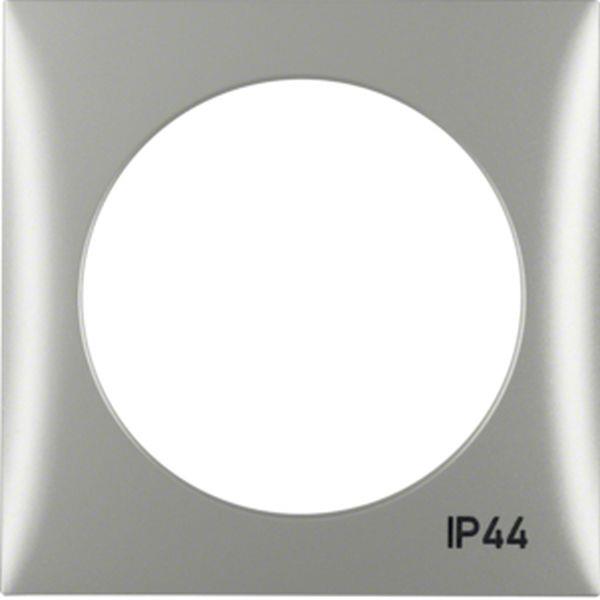 Berker Rahmen 1fach m Aufdruck IP44 ITG Flow cr