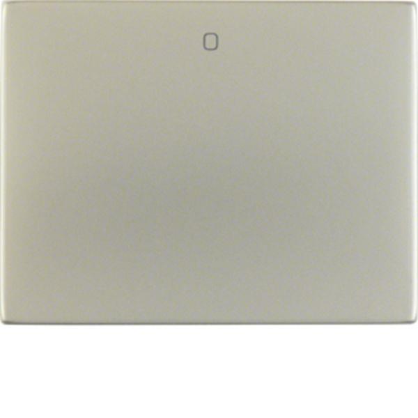 Berker Wippe m Aufdruck 0 K.5 Es rostf