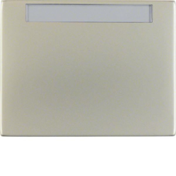 Berker Wippe m Beschriftungsf K.5 Es rostf