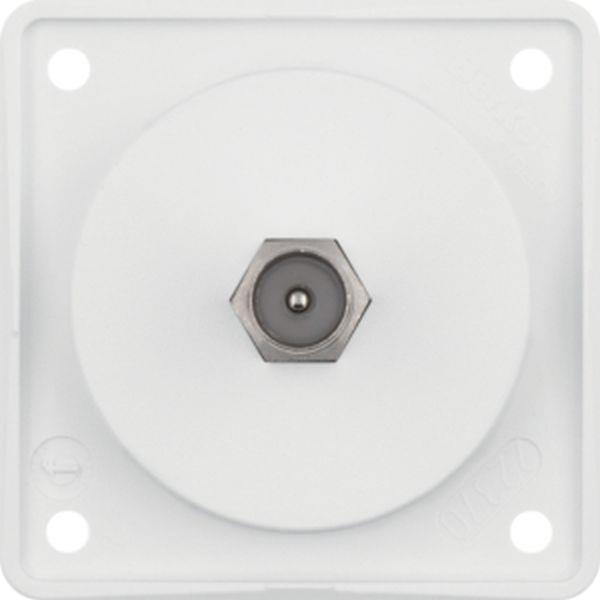 Berker Antennen Verbinderdose TV ITG polarweiß