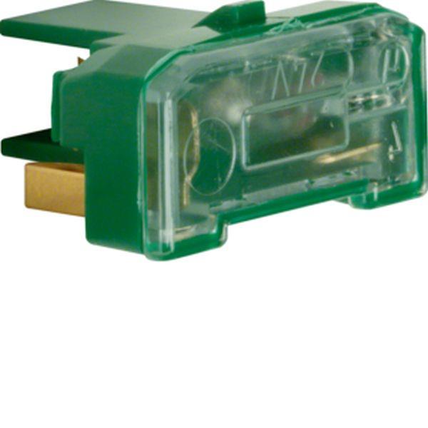 Berker Glühaggregat 24V 35mA grün