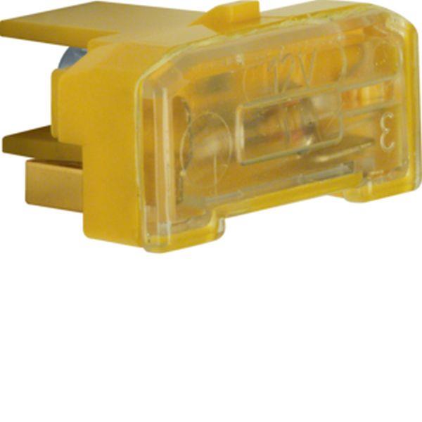 Berker Glühaggregat 12V 65mA gelb