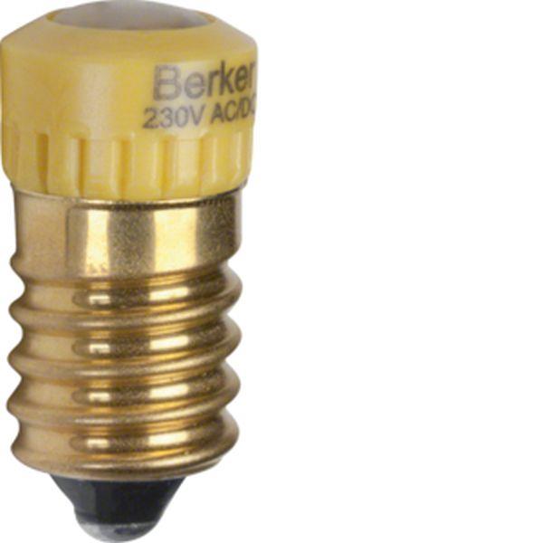 Berker LED-Leuchtmittel E14 gelb