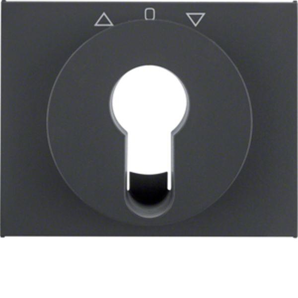 Berker Zentralstück f Jal.-Schlüssels.K.1 anth