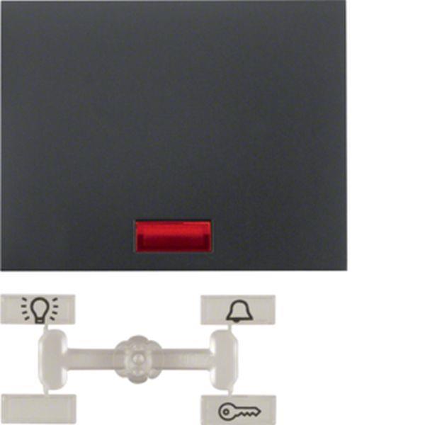 Berker Wippe m 5 beil. Linsen K.1 anth matt