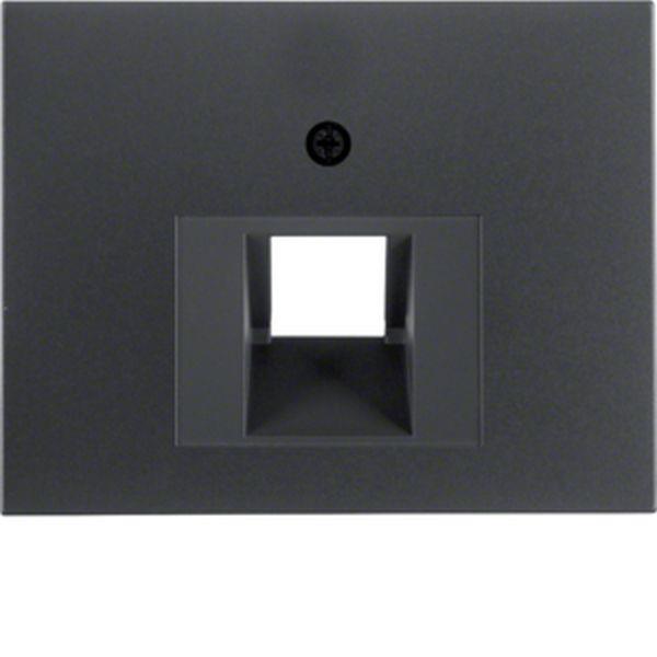 Berker Zentralstück f UAE Std. K.1 anthr matt