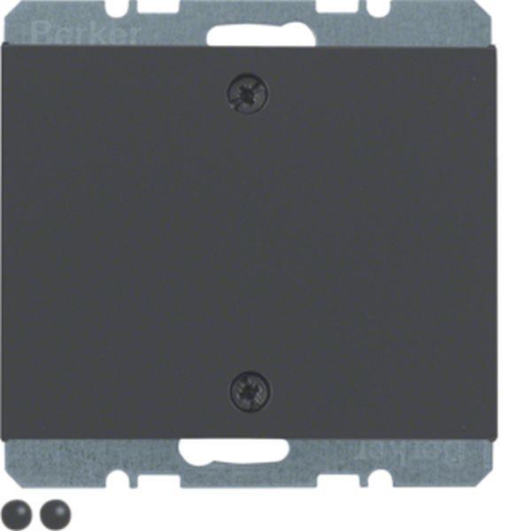 Berker Blindverschluss mit ZS schra. K.1 anthr Berker Blindverschluss mit ZS schra. K.1 anthr