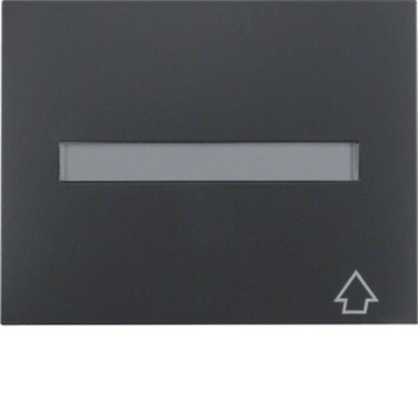 Berker Zwischenring m Klappd u BF K.1 anthrazit Berker Zwischenring m Klappd u BF K.1 anthrazit