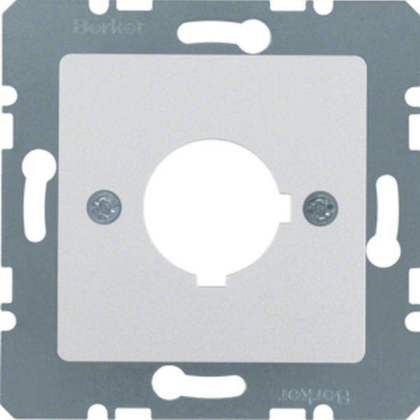 Berker Zentralplatte f BG Ø 22,5 mm alu matt Berker Zentralplatte f BG Ø 22,5 mm alu matt